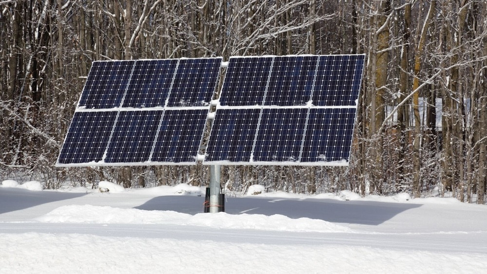 太阳能电池板在冬天工作吗”decoding=